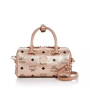 ISO MCM Metallic Pink (Rose Gold) Mini Boston